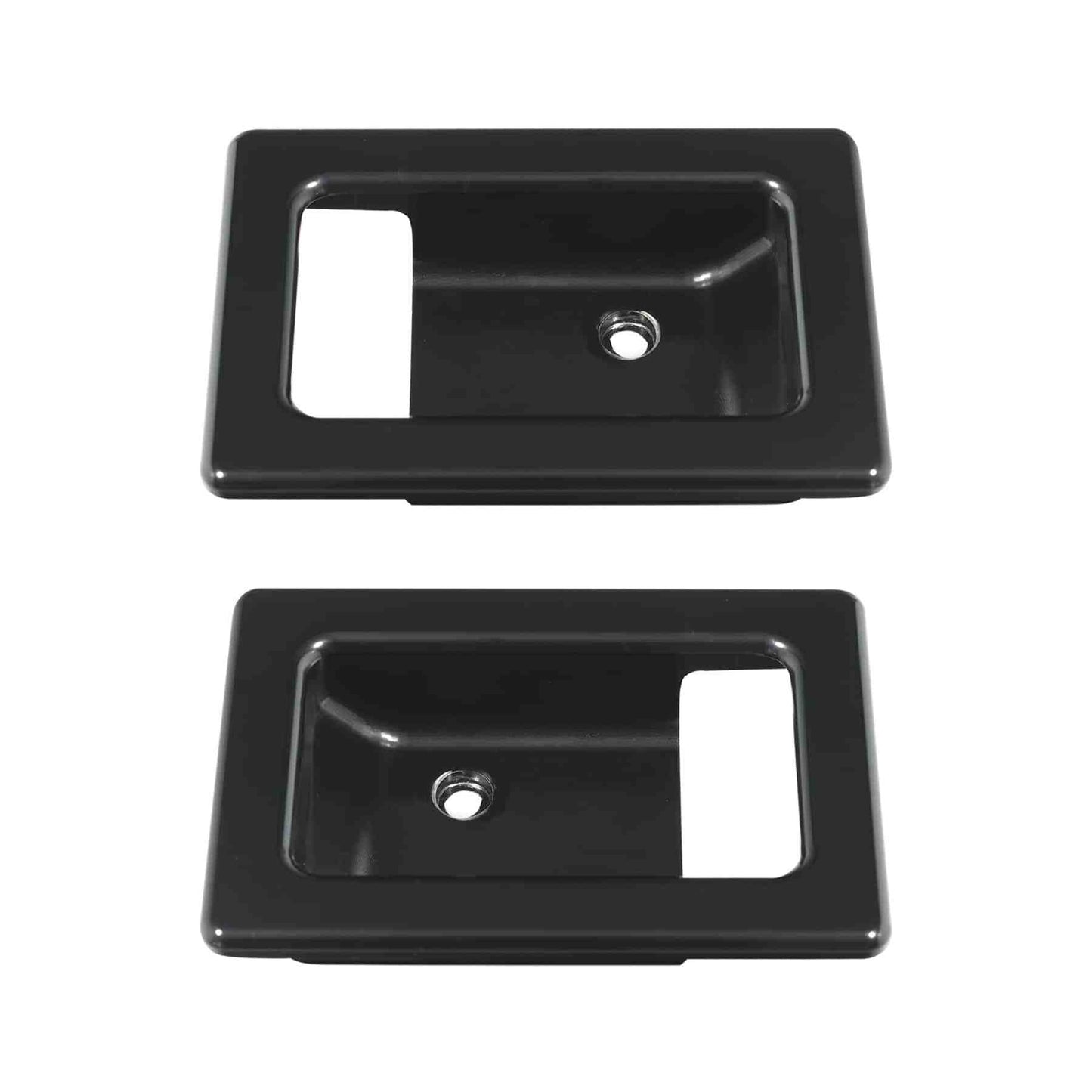 BILLET ALUMINIUM INTERIOR DOOR LEVER SURROUND SET
