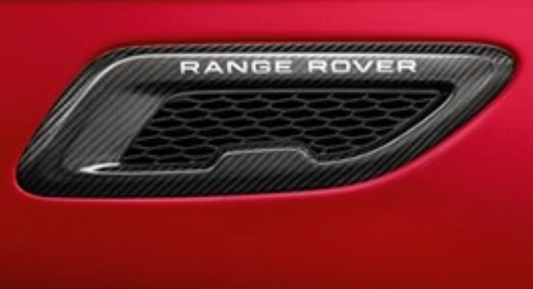 Genuine LR Evoque Carbon Bonnet Vents