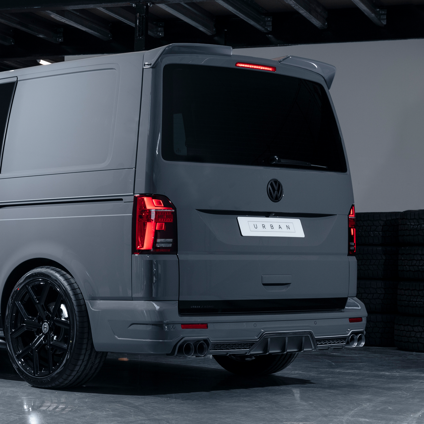 Urban Rear Spoiler for VW Transporter T6 / T6.1