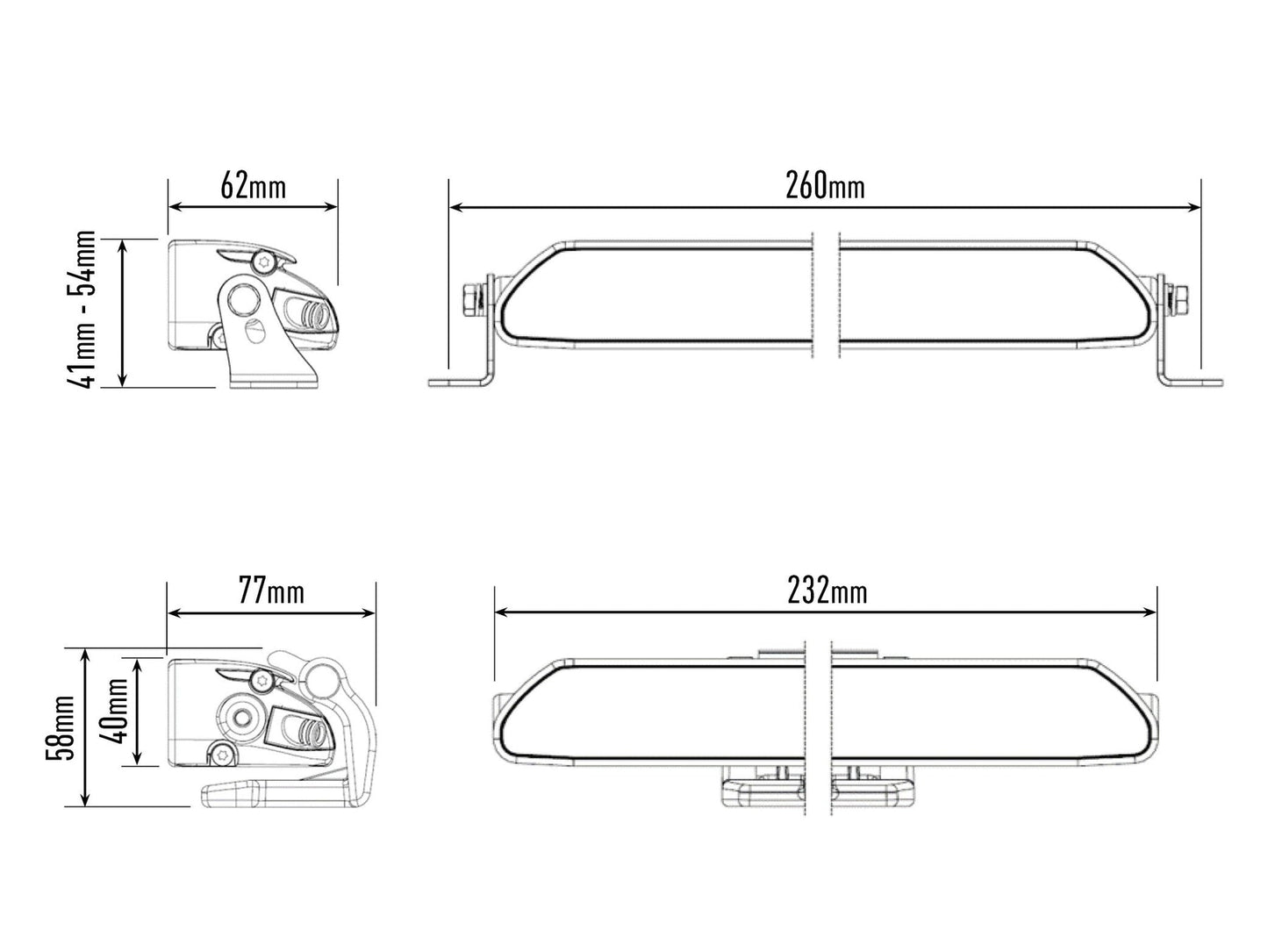 LAZER LINEAR-6 LED LIGHT BAR