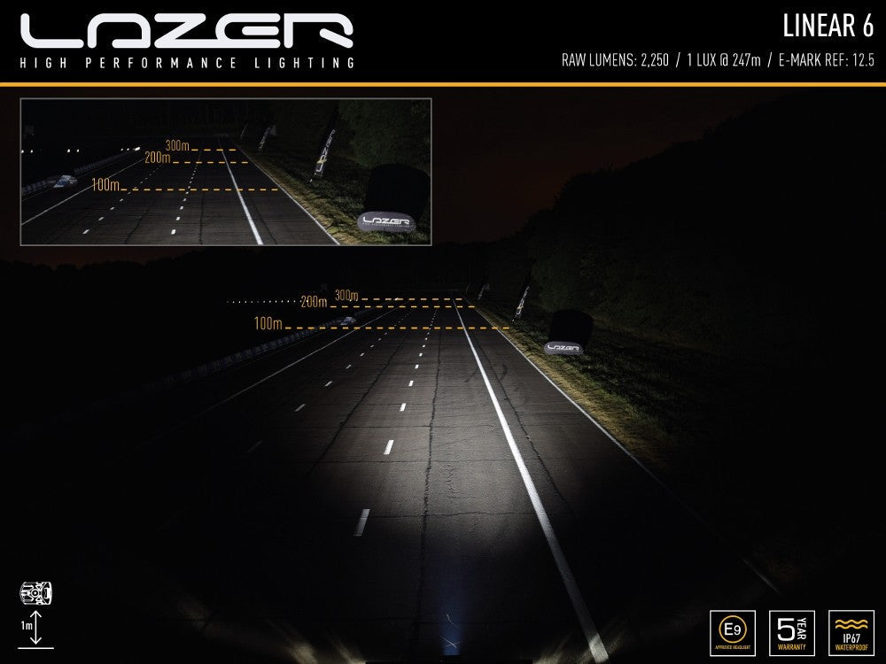 LAZER LINEAR-6 LED LIGHT BAR