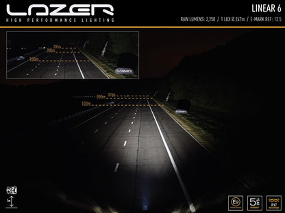 LAZER LINEAR-6 LED LIGHT BAR