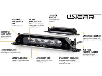 LAZER LINEAR-6 LED LIGHT BAR