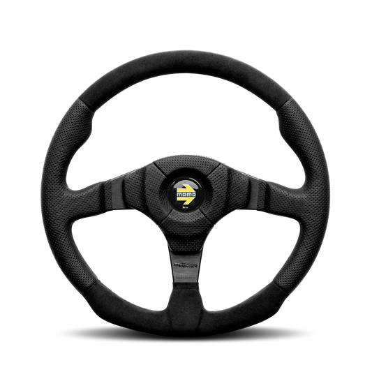 MOMO DARK FIGHTER STEERING WHEEL - 350MM