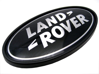 Genuine LR 'Land Rover' Black Badge (With Plinth)